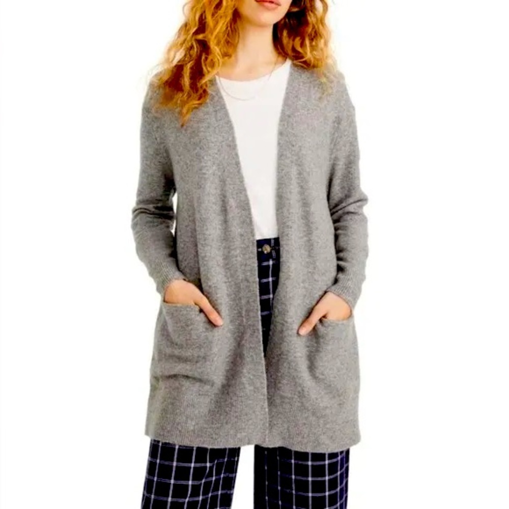 MADEWELL Gray Ryder Longline Cardigan